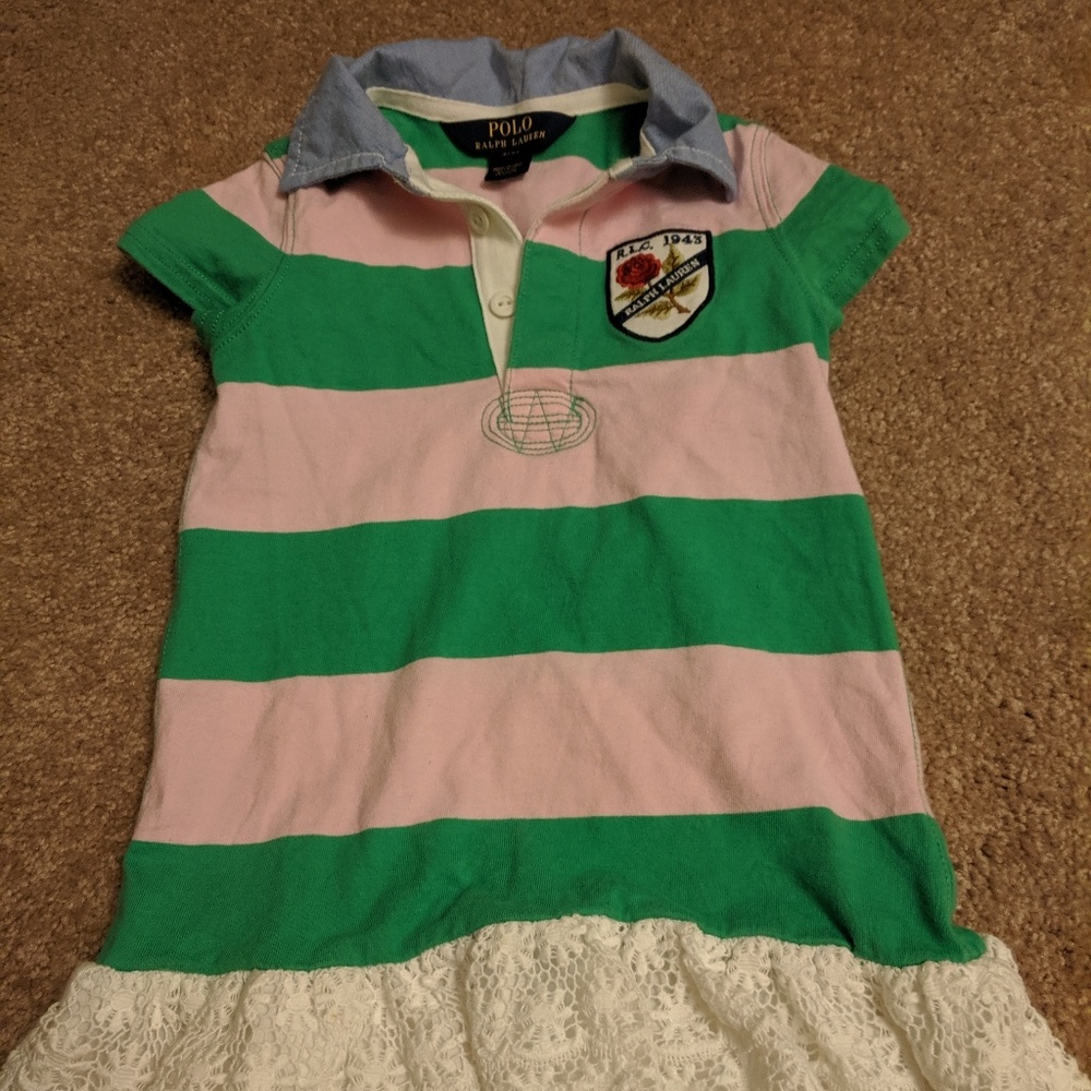 Polo toddler girls dress